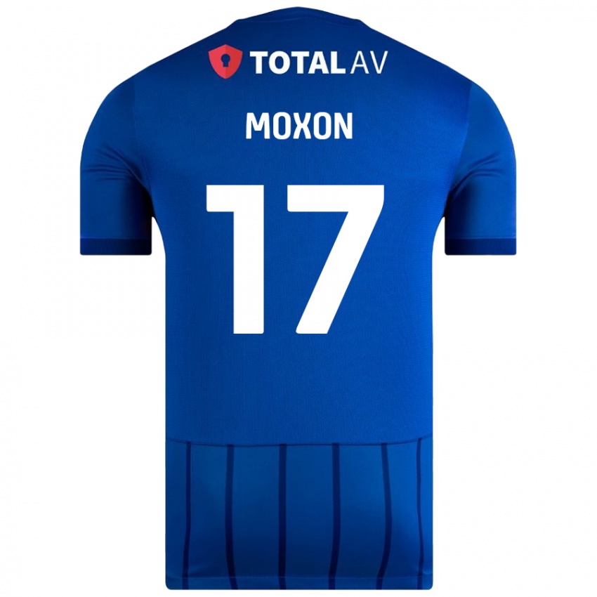 Niño Camiseta Owen Moxon #17 Azul 1ª Equipación 2024/25 La Camisa Perú