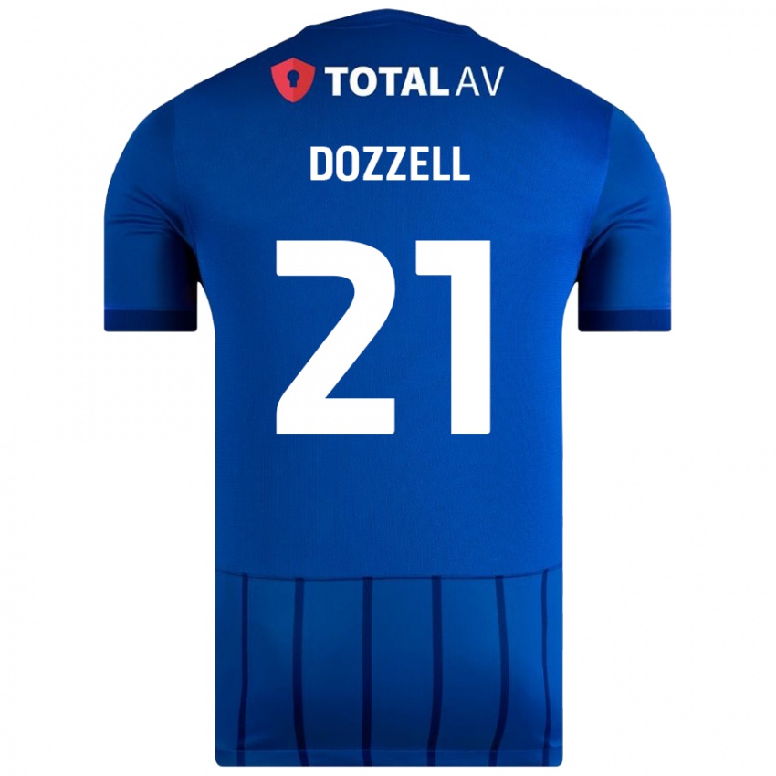 Niño Camiseta Andre Dozzell #21 Azul 1ª Equipación 2024/25 La Camisa Perú