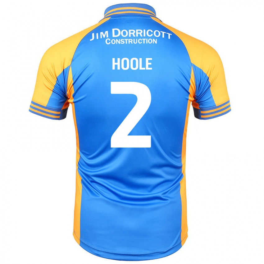 Niño Camiseta Luca Hoole #2 Azul Ámbar 1ª Equipación 2024/25 La Camisa Perú