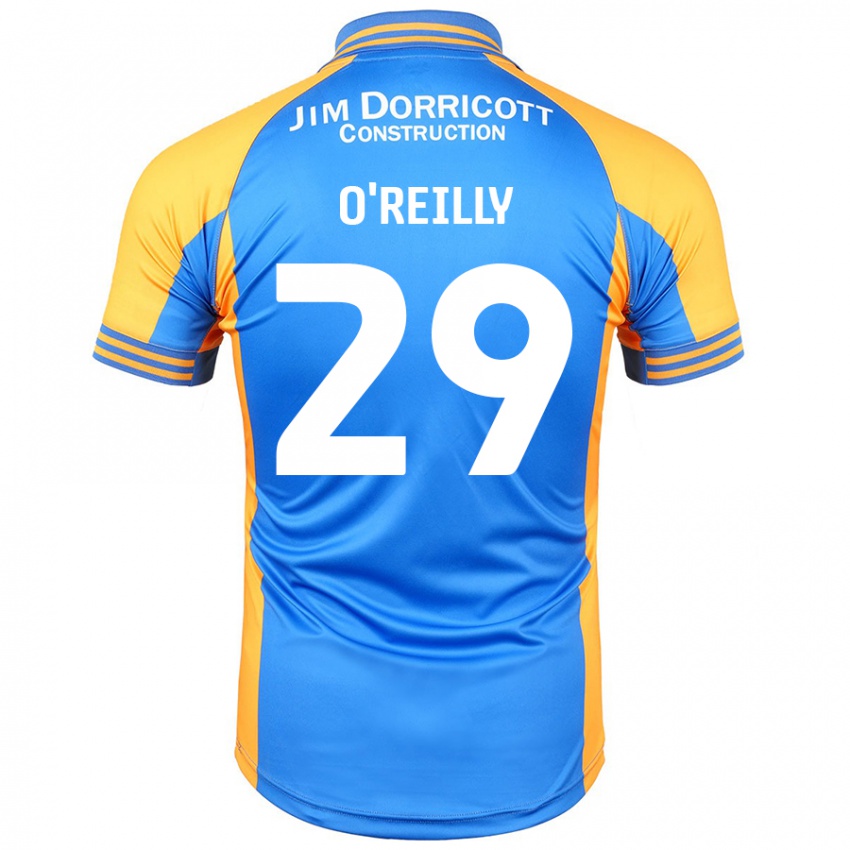 Niño Camiseta Tommi O'reilly #29 Azul Ámbar 1ª Equipación 2024/25 La Camisa Perú