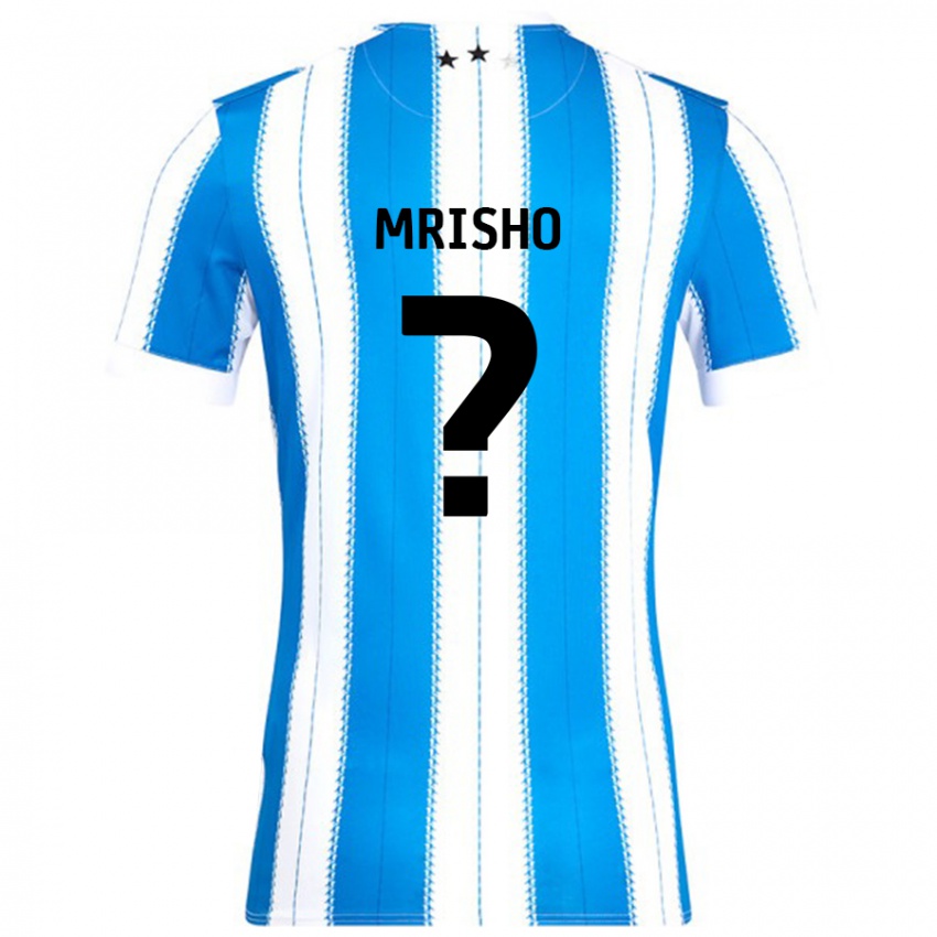 Niño Camiseta Omari Mrisho #0 Azul Blanco 1ª Equipación 2024/25 La Camisa Perú