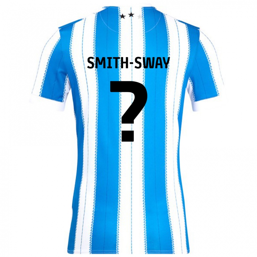 Niño Camiseta Jay Smith-Sway #0 Azul Blanco 1ª Equipación 2024/25 La Camisa Perú