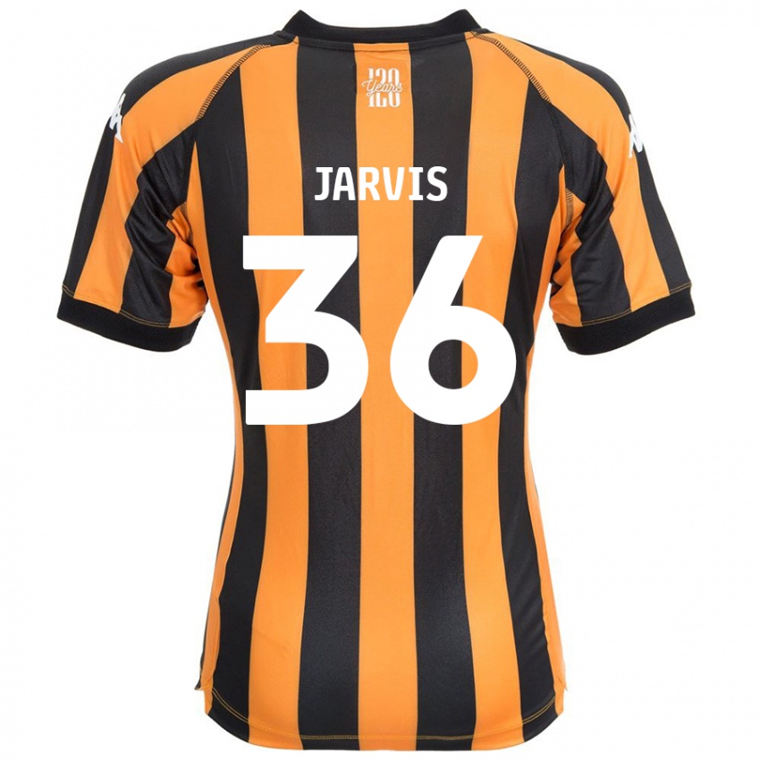 Niño Camiseta Will Jarvis #36 Negro Ámbar 1ª Equipación 2024/25 La Camisa Perú