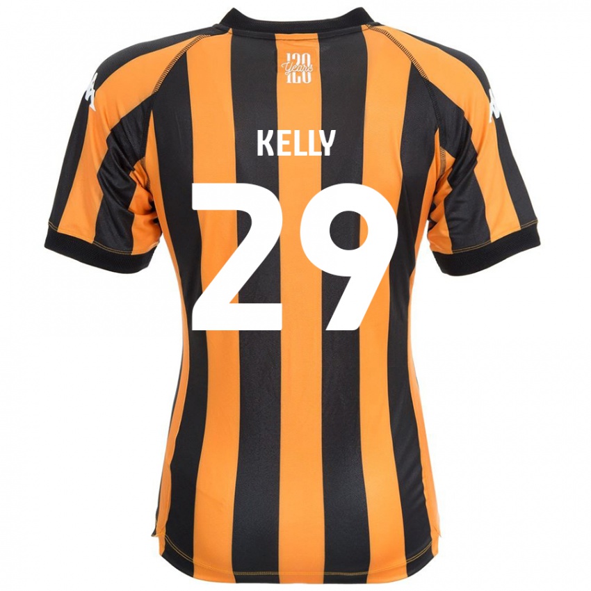 Niño Camiseta Ace Kelly #29 Negro Ámbar 1ª Equipación 2024/25 La Camisa Perú