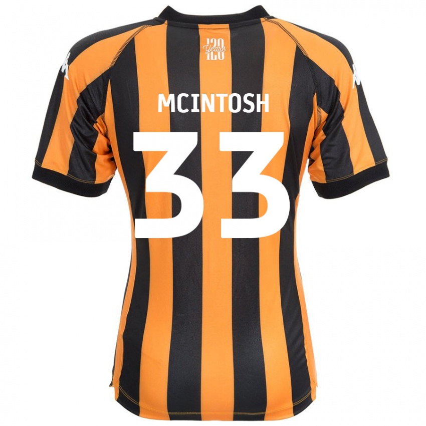 Niño Camiseta Lucy Mcintosh #33 Negro Ámbar 1ª Equipación 2024/25 La Camisa Perú