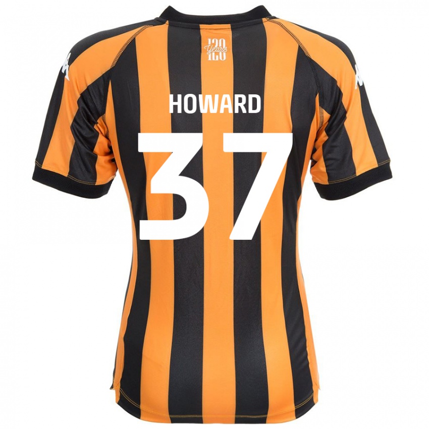 Niño Camiseta Scarlet Howard #37 Negro Ámbar 1ª Equipación 2024/25 La Camisa Perú