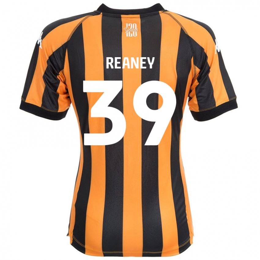 Niño Camiseta Mollie Reaney #39 Negro Ámbar 1ª Equipación 2024/25 La Camisa Perú