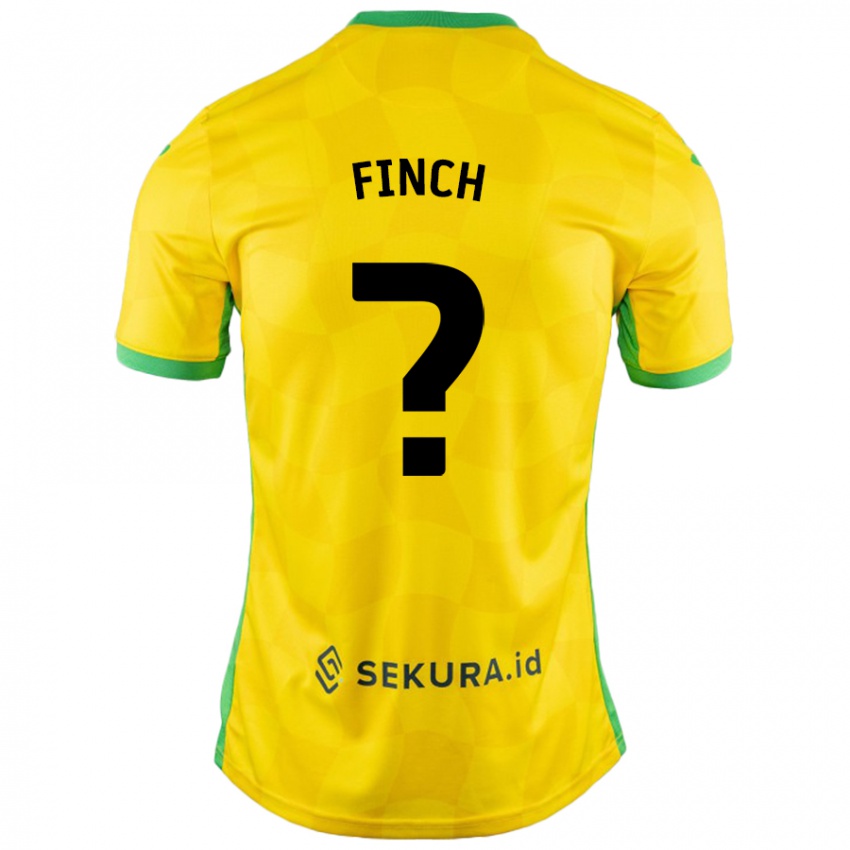 Niño Camiseta Tom Finch #0 Amarillo Verde 1ª Equipación 2024/25 La Camisa Perú