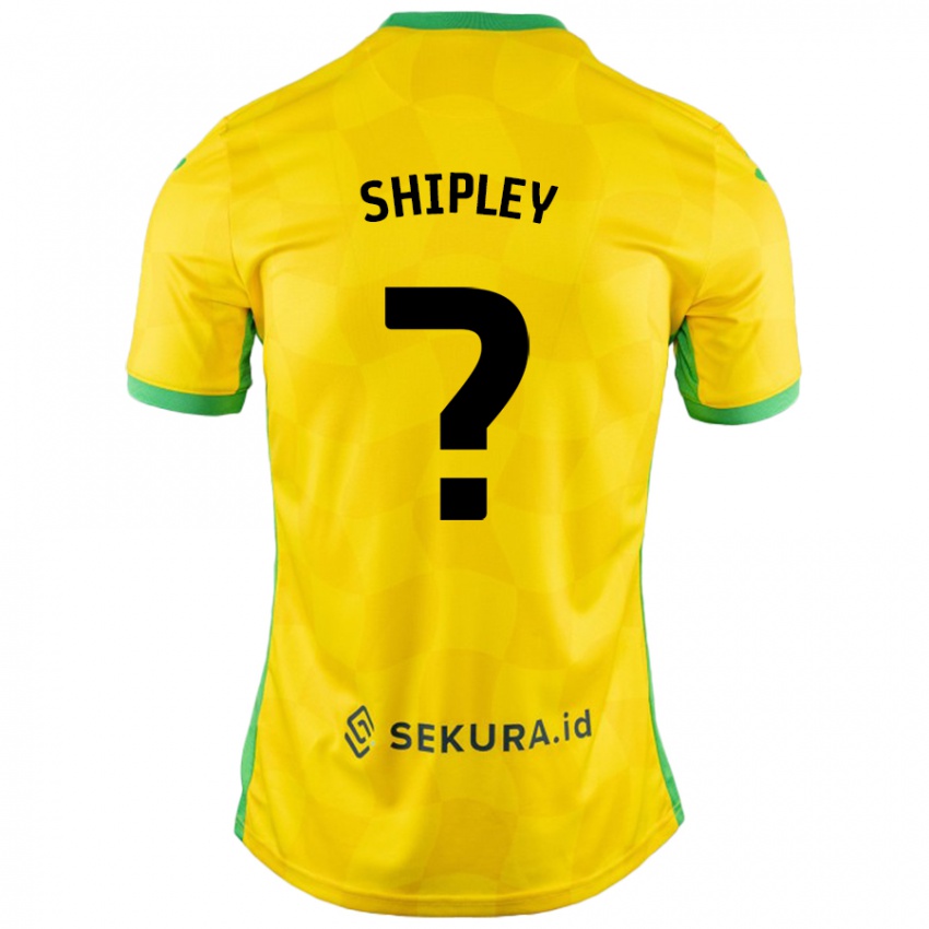 Niño Camiseta Lewis Shipley #0 Amarillo Verde 1ª Equipación 2024/25 La Camisa Perú