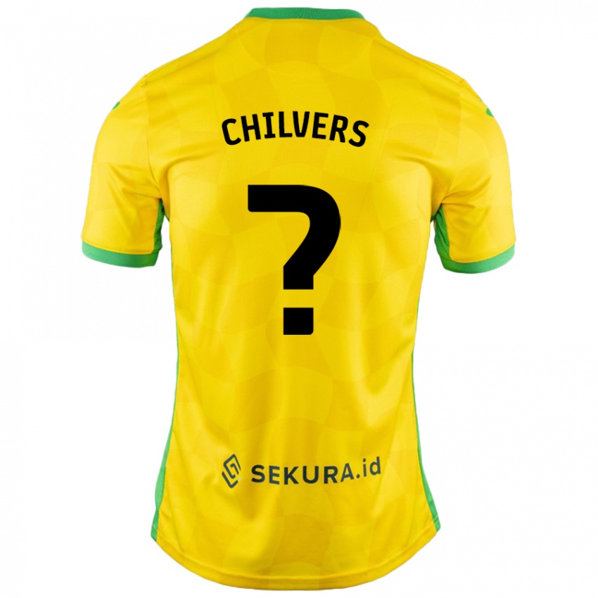 Niño Camiseta Toby Chilvers #0 Amarillo Verde 1ª Equipación 2024/25 La Camisa Perú