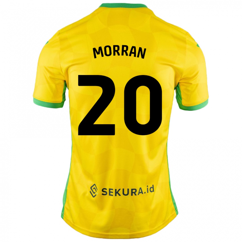 Niño Camiseta Eloise Morran #20 Amarillo Verde 1ª Equipación 2024/25 La Camisa Perú