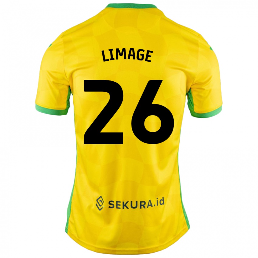 Niño Camiseta Felicity Limage #26 Amarillo Verde 1ª Equipación 2024/25 La Camisa Perú