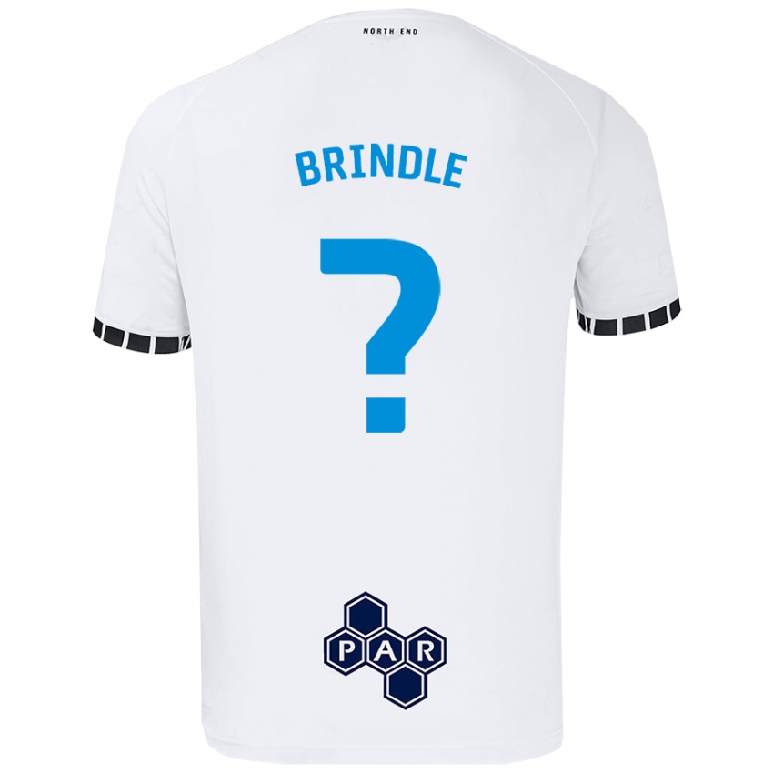 Niño Camiseta Jonny Brindle #0 Blanco 1ª Equipación 2024/25 La Camisa Perú