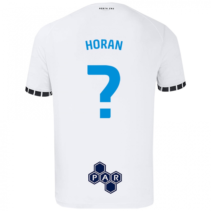 Niño Camiseta Ellis Horan #0 Blanco 1ª Equipación 2024/25 La Camisa Perú