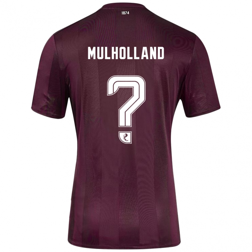 Niño Camiseta James Mulholland #0 Borgoña 1ª Equipación 2024/25 La Camisa Perú