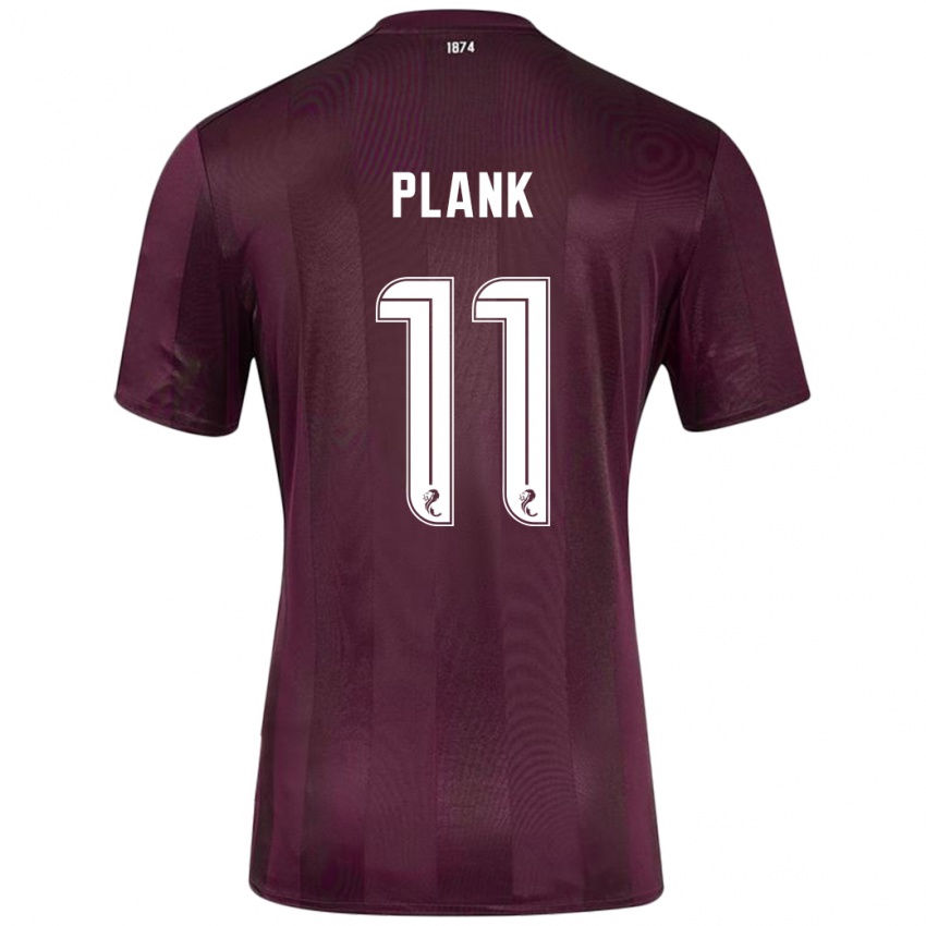 Niño Camiseta Dom Plank #11 Borgoña 1ª Equipación 2024/25 La Camisa Perú