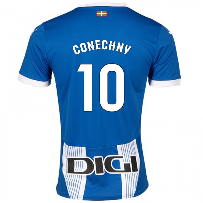 Niño Camiseta Tomás Conechny #10 Azul 1ª Equipación 2024/25 La Camisa Perú