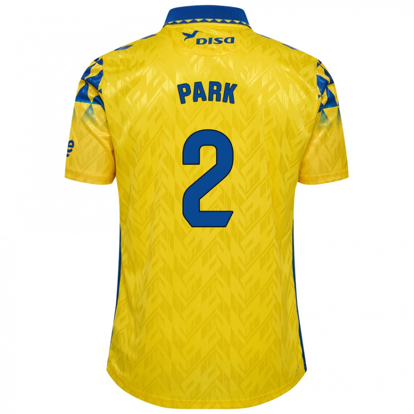 Niño Camiseta Marvin Park #2 Amarillo Azul 1ª Equipación 2024/25 La Camisa Perú