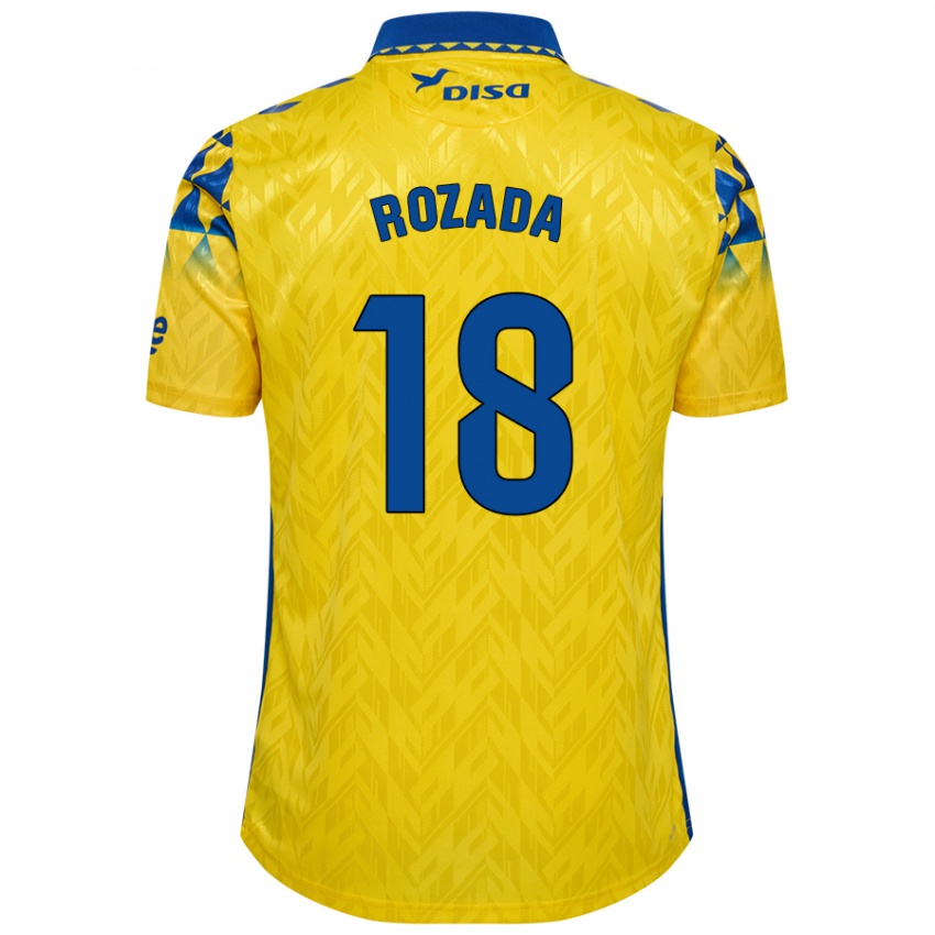 Niño Camiseta Viti Rozada #18 Amarillo Azul 1ª Equipación 2024/25 La Camisa Perú