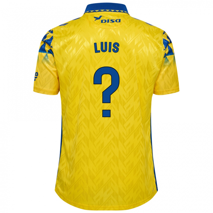 Niño Camiseta Ryan Luis #0 Amarillo Azul 1ª Equipación 2024/25 La Camisa Perú