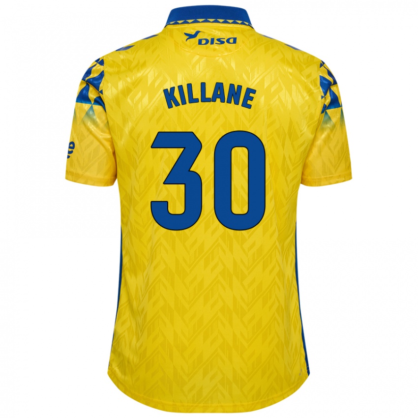 Niño Camiseta Álvaro Killane #30 Amarillo Azul 1ª Equipación 2024/25 La Camisa Perú