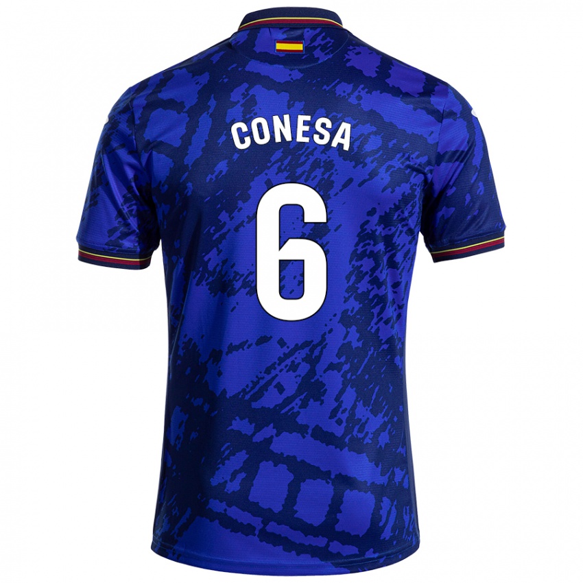 Niño Camiseta Nico Conesa #6 Azul Más Oscuro 1ª Equipación 2024/25 La Camisa Perú