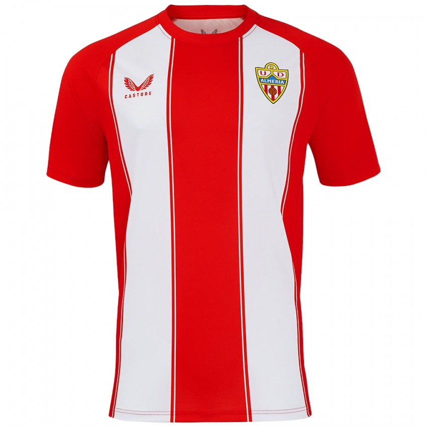 Niño Camiseta Rubén Quintanilla #0 Rojo Blanco 1ª Equipación 2024/25 La Camisa Perú