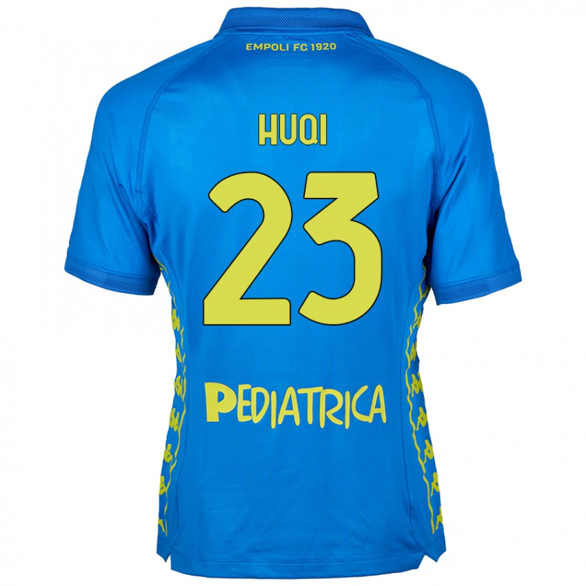 Niño Camiseta Mattia Huqi #23 Azul 1ª Equipación 2024/25 La Camisa Perú