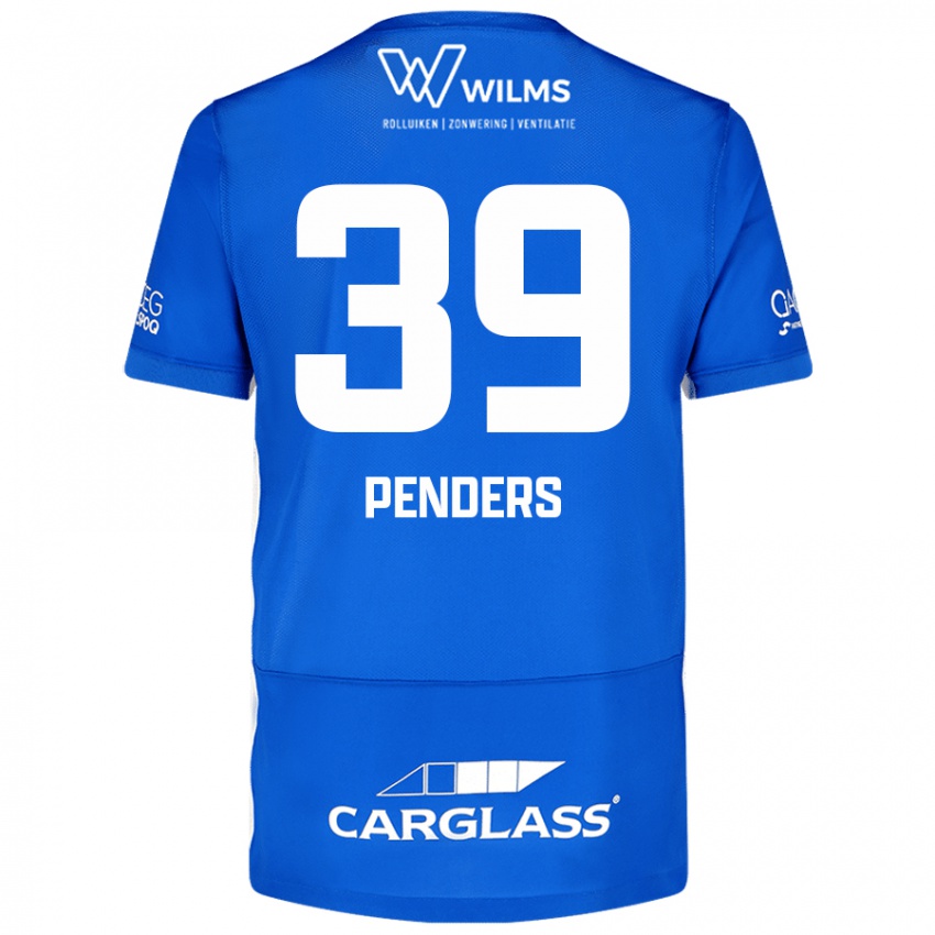 Niño Camiseta Mike Penders #39 Azul 1ª Equipación 2024/25 La Camisa Perú