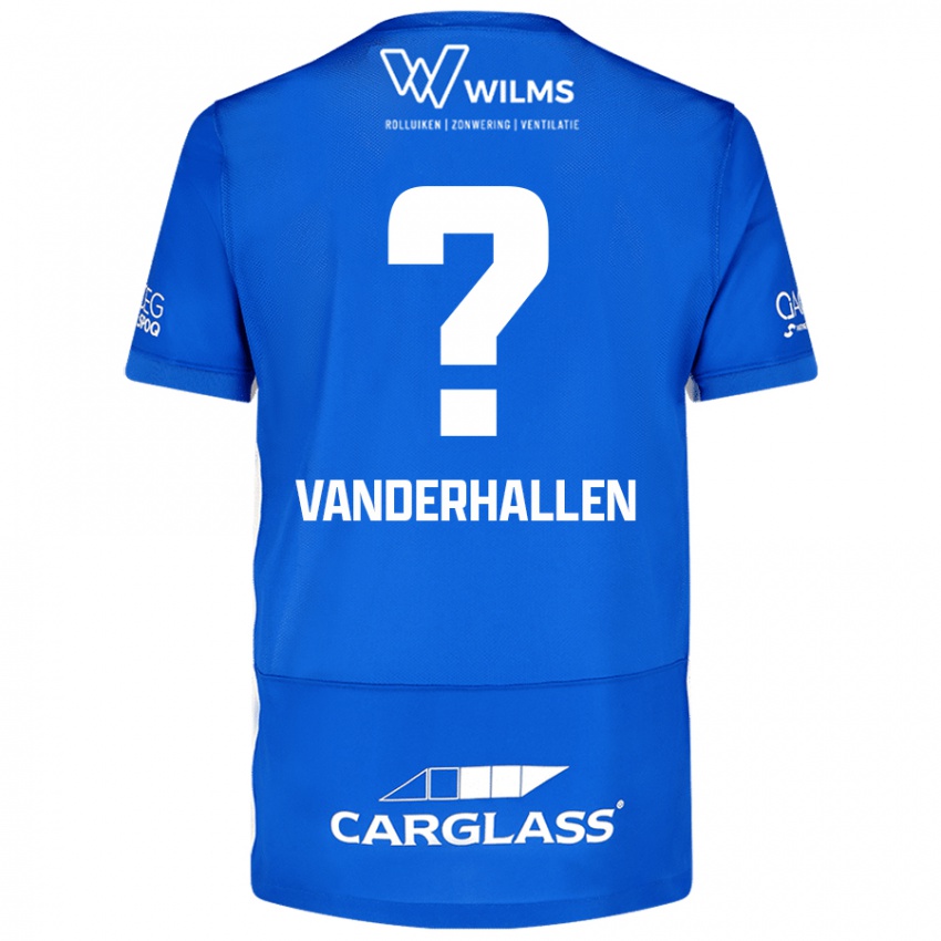 Niño Camiseta Yari Vanderhallen #0 Azul 1ª Equipación 2024/25 La Camisa Perú