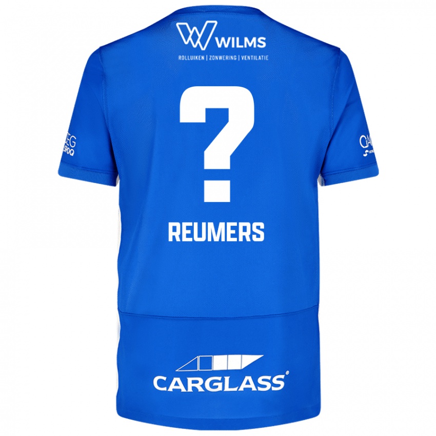 Niño Camiseta Alexander Reumers #0 Azul 1ª Equipación 2024/25 La Camisa Perú