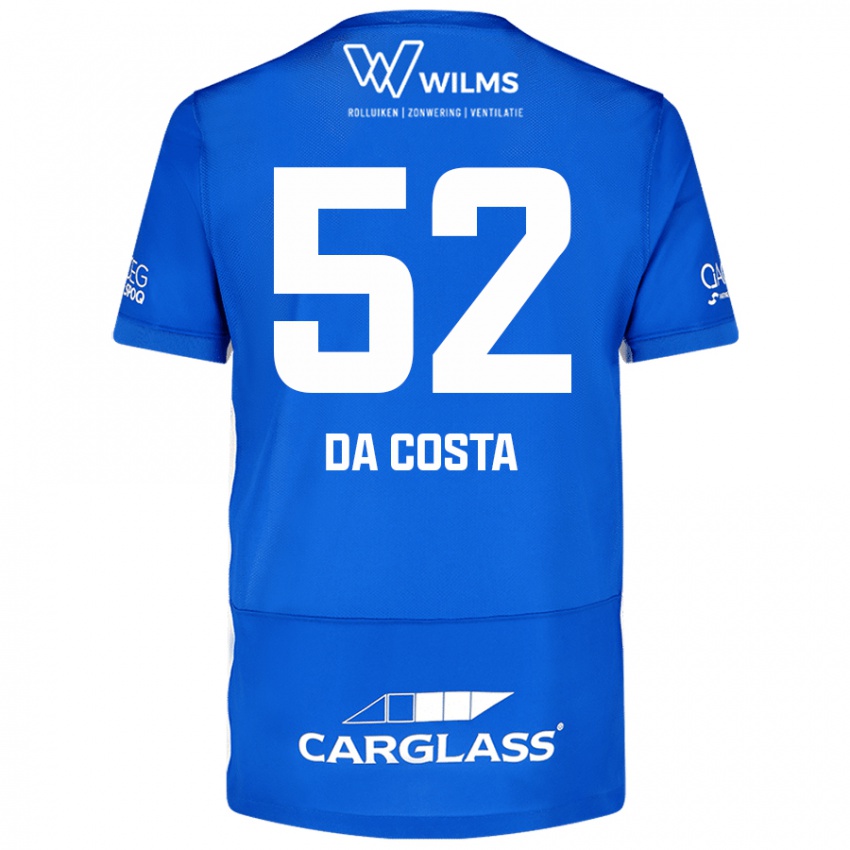 Niño Camiseta Wilson Da Costa #52 Azul 1ª Equipación 2024/25 La Camisa Perú