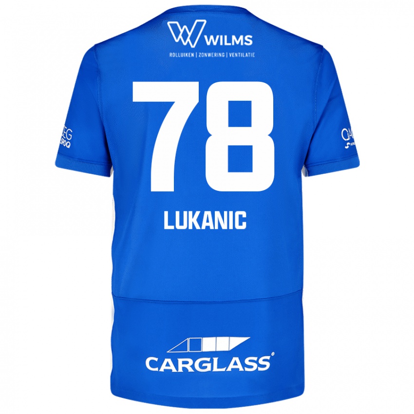 Niño Camiseta Luka Lukanic #78 Azul 1ª Equipación 2024/25 La Camisa Perú