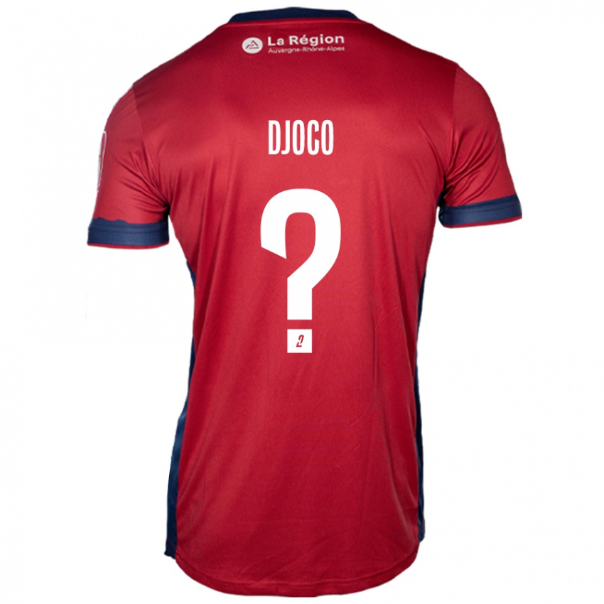 Niño Camiseta Ouparine Djoco #0 Borgoña Claro 1ª Equipación 2024/25 La Camisa Perú