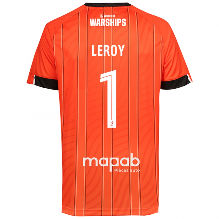 Niño Camiseta Benjamin Leroy #1 Naranja 1ª Equipación 2024/25 La Camisa Perú