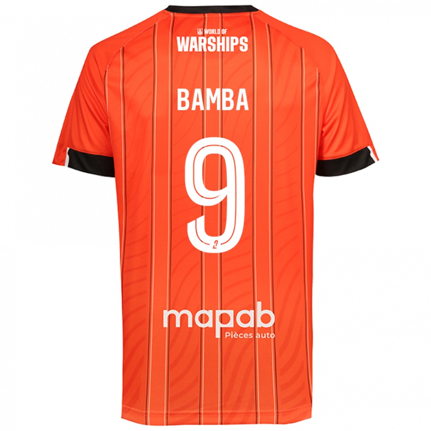 Niño Camiseta Mohamed Bamba #9 Naranja 1ª Equipación 2024/25 La Camisa Perú