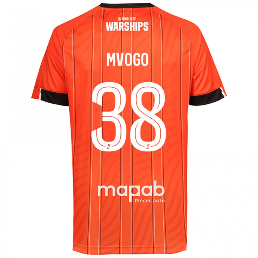 Niño Camiseta Yvon Mvogo #38 Naranja 1ª Equipación 2024/25 La Camisa Perú