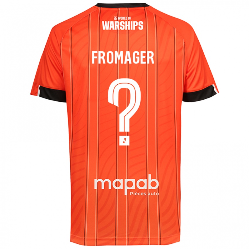 Niño Camiseta Côme Fromager #0 Naranja 1ª Equipación 2024/25 La Camisa Perú