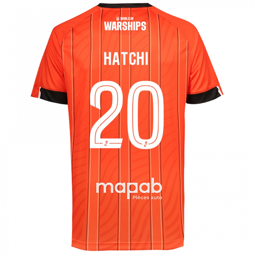 Niño Camiseta Jérémy Hatchi #20 Naranja 1ª Equipación 2024/25 La Camisa Perú