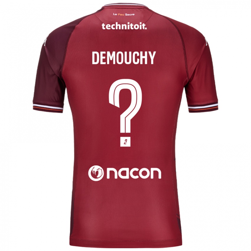 Niño Camiseta Albin Demouchy #0 Rojo Granata 1ª Equipación 2024/25 La Camisa Perú