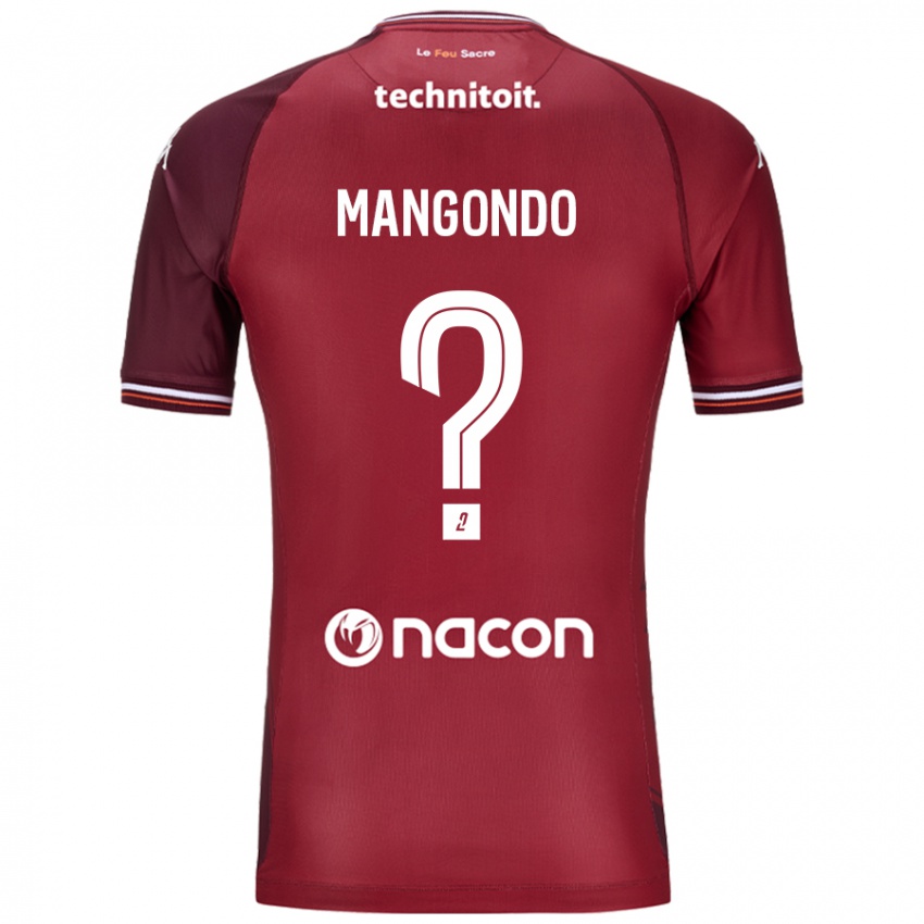 Niño Camiseta Joseph Mangondo #0 Rojo Granata 1ª Equipación 2024/25 La Camisa Perú