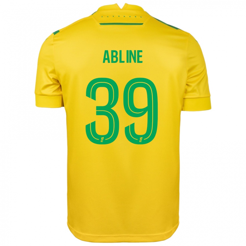 Niño Camiseta Matthis Abline #39 Amarillo Verde 1ª Equipación 2024/25 La Camisa Perú