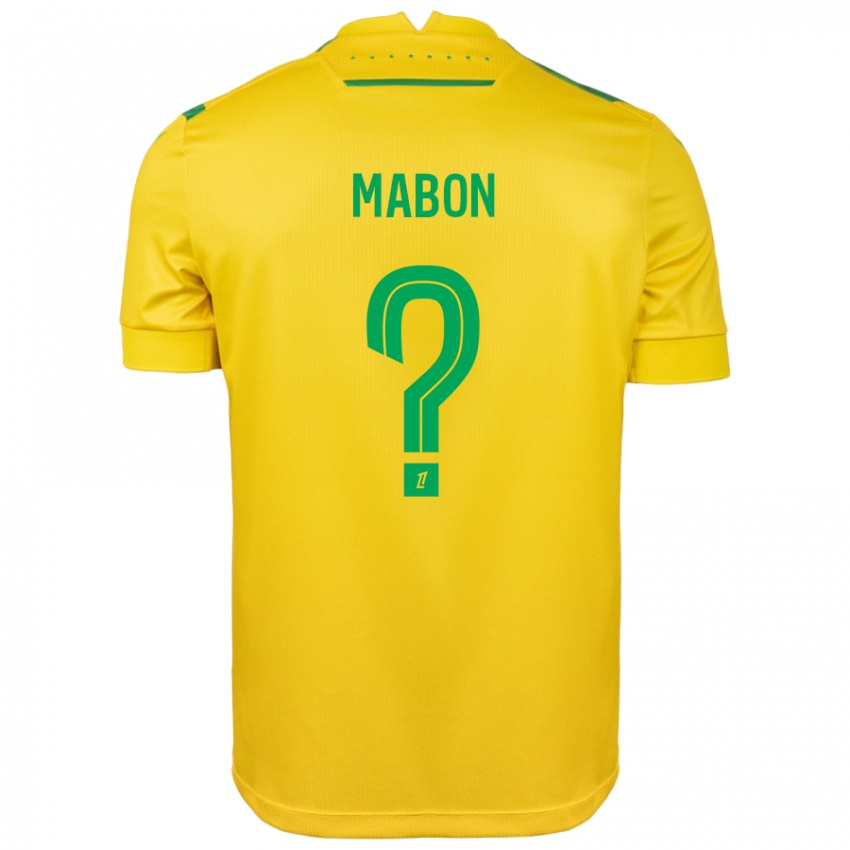 Niño Camiseta Tom Mabon #0 Amarillo Verde 1ª Equipación 2024/25 La Camisa Perú