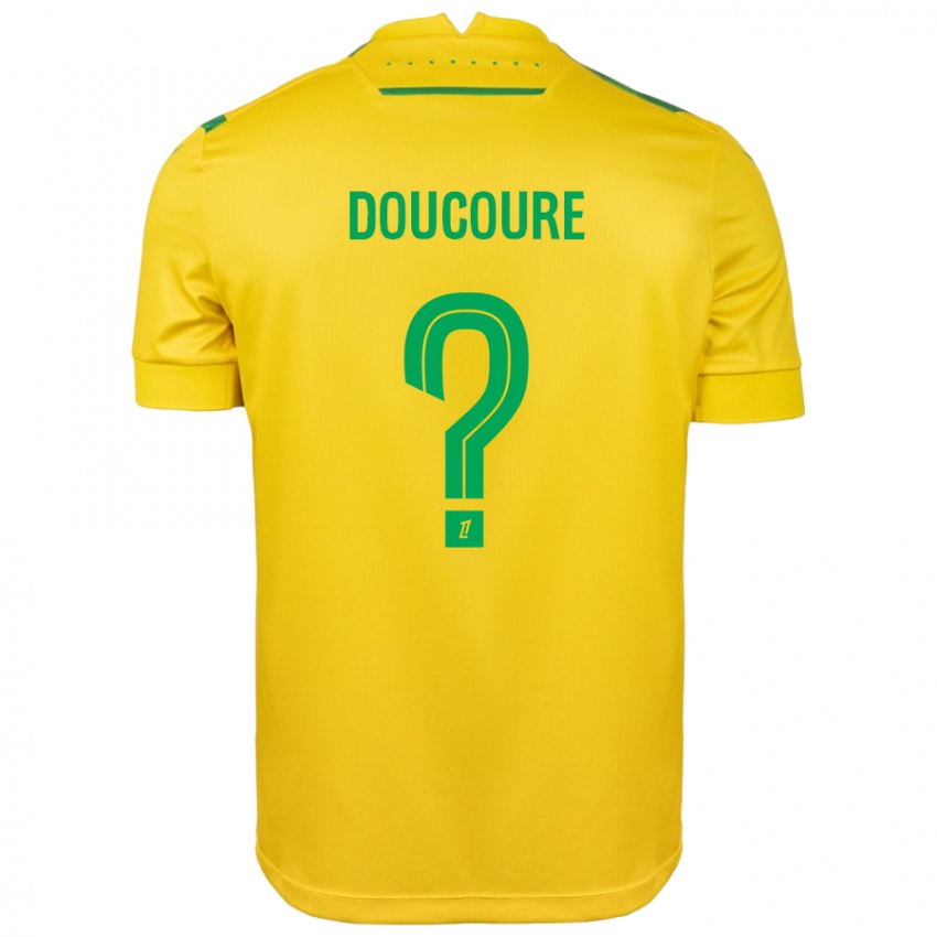 Niño Camiseta Sekou Doucoure #0 Amarillo Verde 1ª Equipación 2024/25 La Camisa Perú