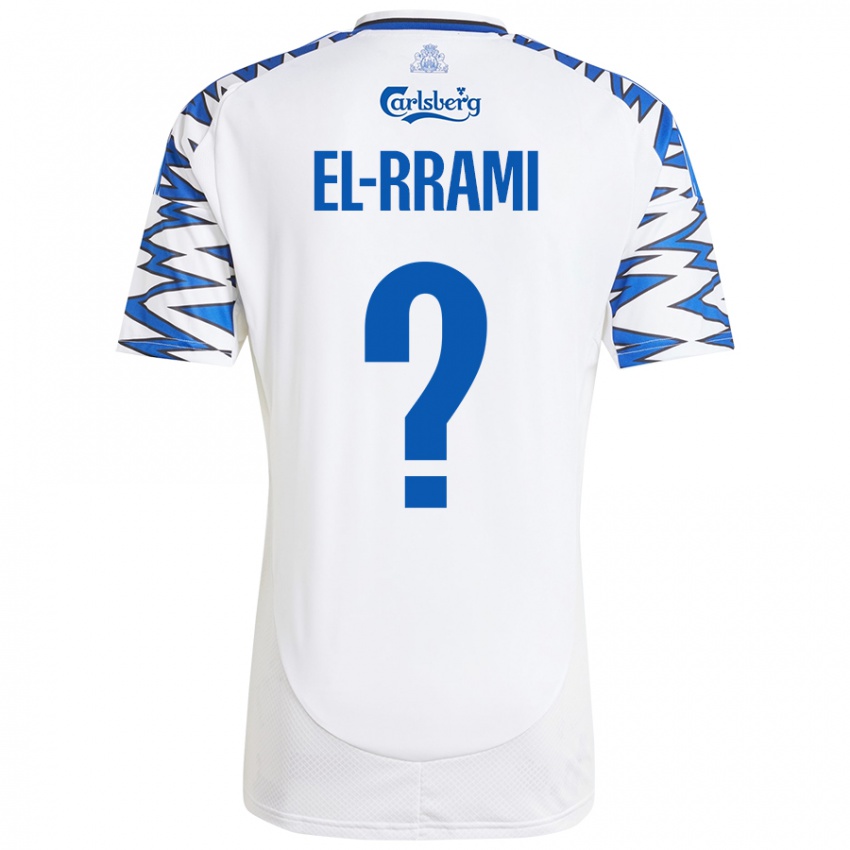 Niño Camiseta Jamil El-Rrami #0 Blanco Azul Cielo 1ª Equipación 2024/25 La Camisa Perú