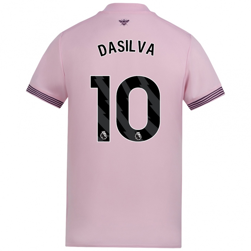 Niño Camiseta Josh Dasilva #10 Rosa 2ª Equipación 2024/25 La Camisa Perú