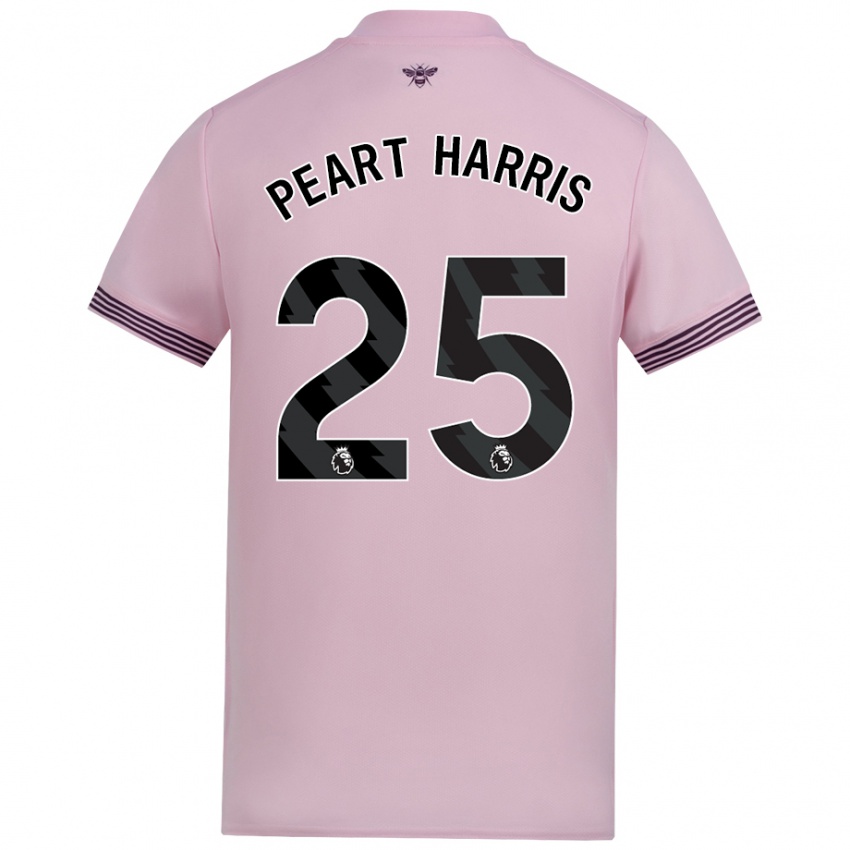 Niño Camiseta Myles Peart-Harris #25 Rosa 2ª Equipación 2024/25 La Camisa Perú