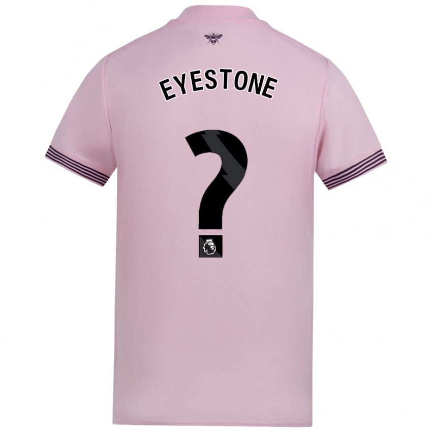 Niño Camiseta Julian Eyestone #0 Rosa 2ª Equipación 2024/25 La Camisa Perú