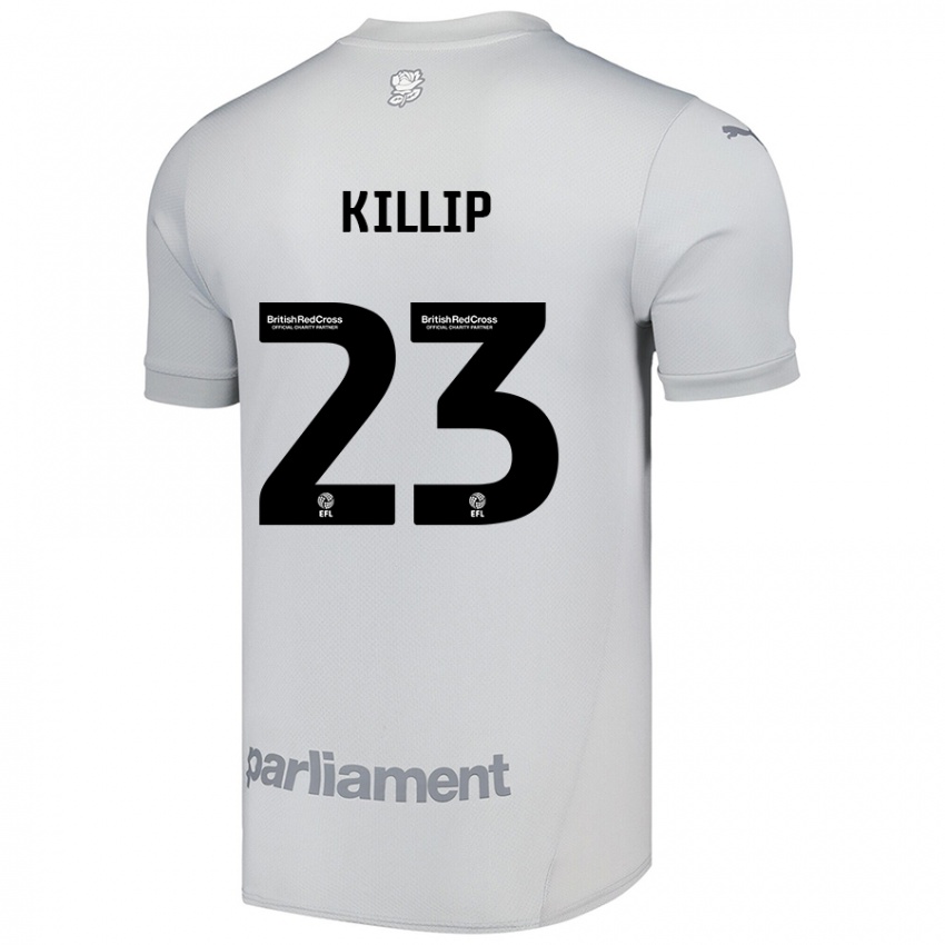 Niño Camiseta Ben Killip #23 Gris Plata 2ª Equipación 2024/25 La Camisa Perú