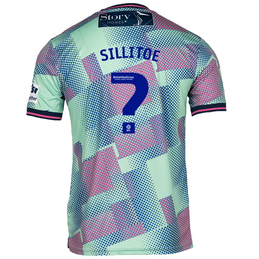 Niño Camiseta Casey Sillitoe #0 Verde 2ª Equipación 2024/25 La Camisa Perú